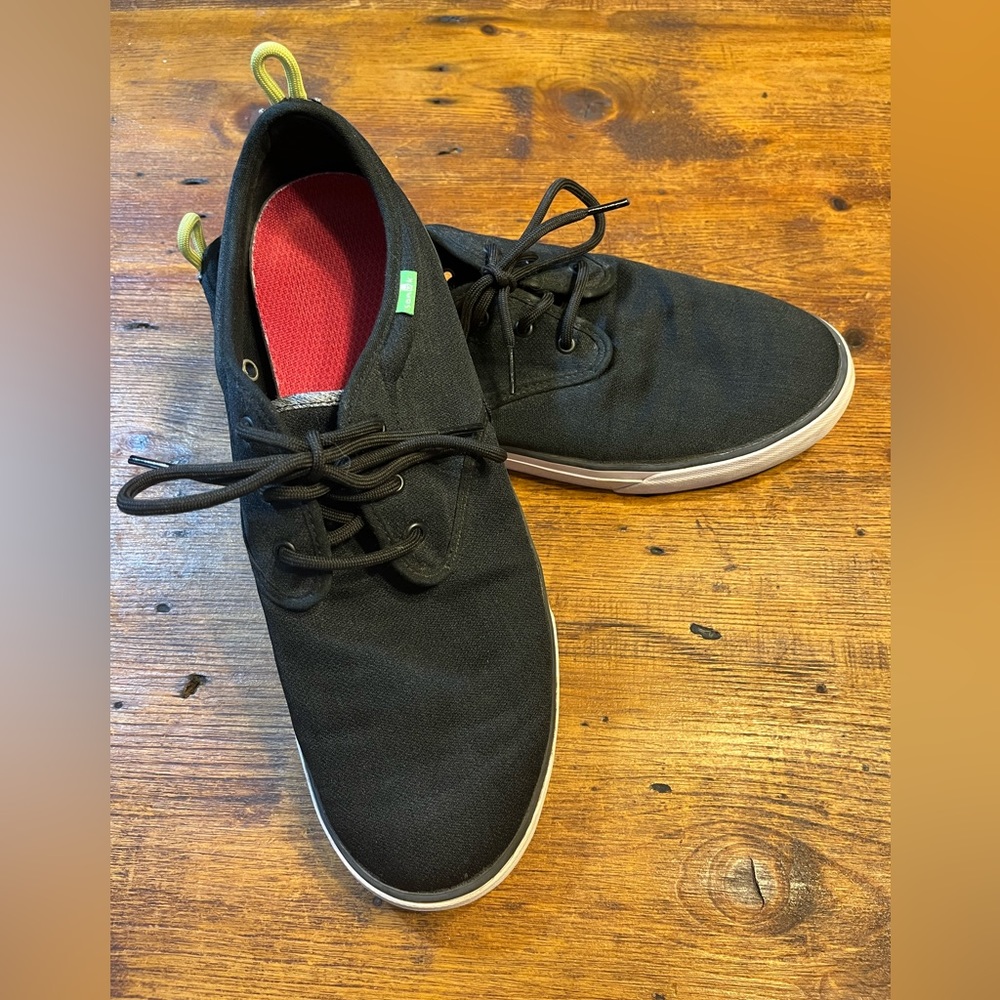 Black Sanuk Men’s Sneaker size 12